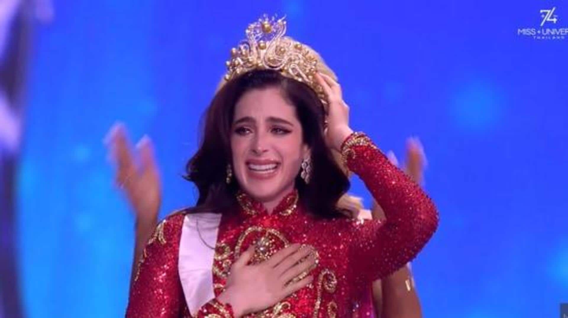 மிஸ் யூனிவெர்ஸ் 2025 ஆக மெக்ஸிகோவின் பாத்திமா மகுடம் வென்றார்