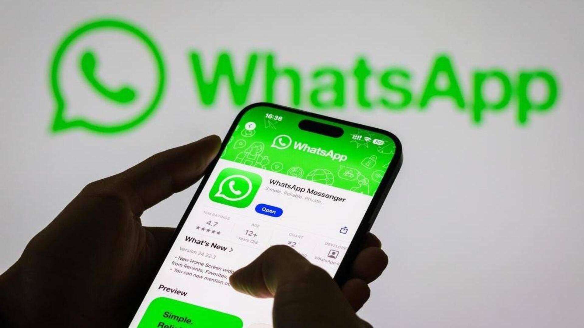 வாட்ஸ்அப் செயலிழப்பு: பயனர்களால் குறுஞ்செய்தி அனுப்பவோ, ஸ்டேட்டஸ் அப்டேட்களை இடவோ முடியவில்லை வாட்ஸ்அப் செயலிழப்பு: பயனர்களால் குறுஞ்செய்தி அனுப்பவோ, ஸ்டேட்டஸ் அப்டேட்களை இடவோ முடியவில்லை
