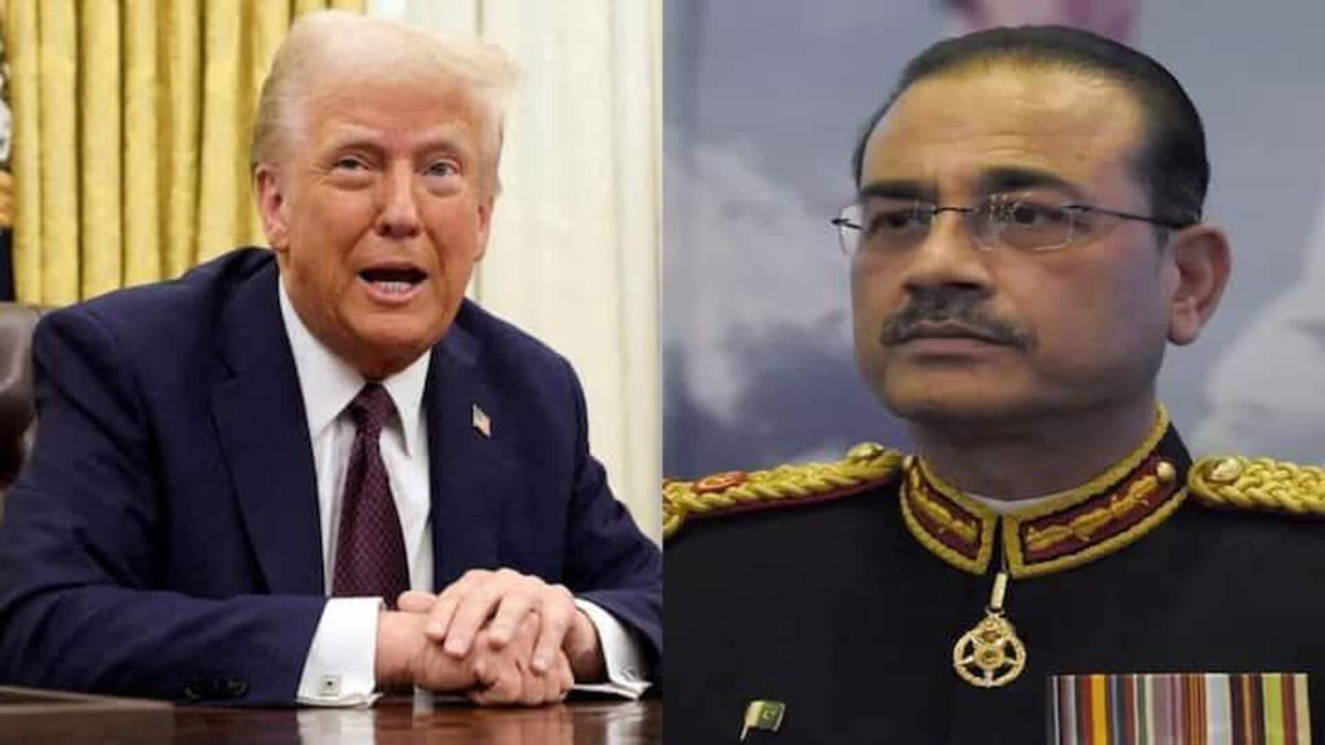 வெள்ளை மாளிகையில் பாகிஸ்தான் ராணுவத் தலைவருக்கு விருந்து வைக்கும் டிரம்ப் வெள்ளை மாளிகையில் பாகிஸ்தான் ராணுவத் தலைவருக்கு விருந்து வைக்கும் டிரம்ப்