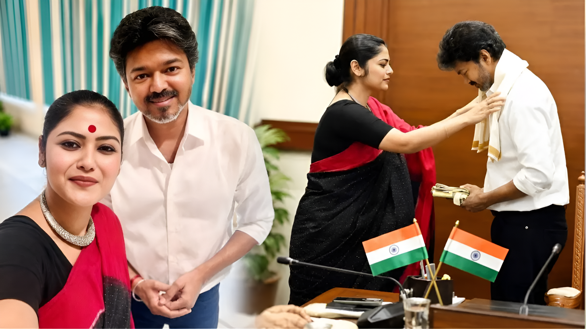 முதல்வர் விஜய்யை நேரில் சந்தித்த மேற்குவங்க MP சயோனி கோஷ்: பின்னணி என்ன?