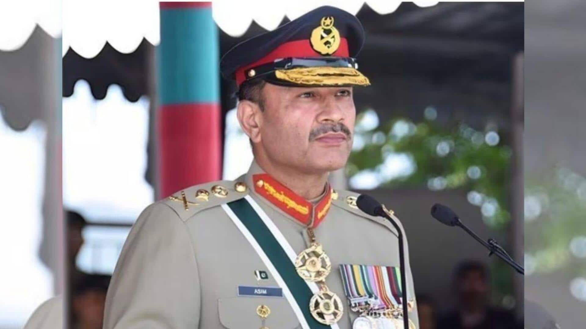 'இந்தியாவுடன் போரை ஆசிம் முனீர் விரும்புகிறார்': இம்ரான் கானின் சகோதரி குற்றச்சாட்டு