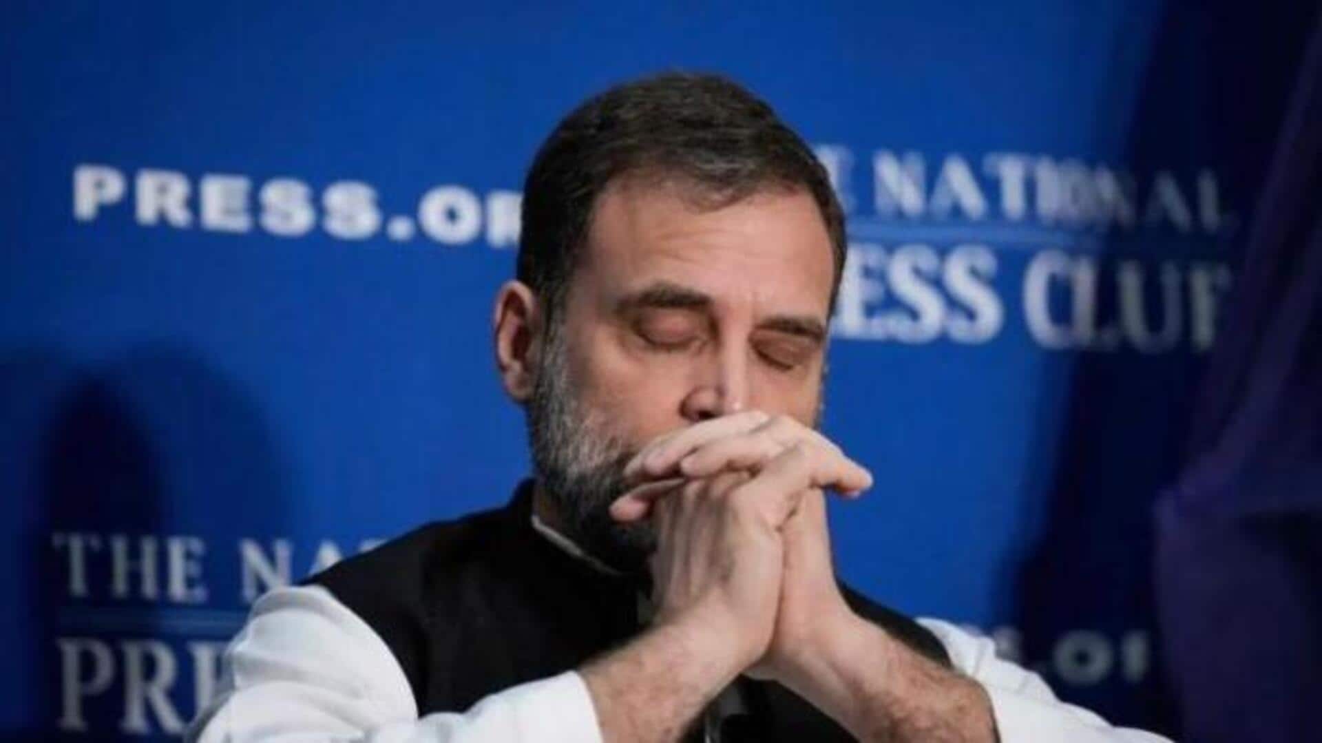 ஓபிசியினர் நலனை பாதுகாப்பதில் தவறு செய்துவிட்டதாக ராகுல் காந்தி பகிரங்க ஒப்புதல்