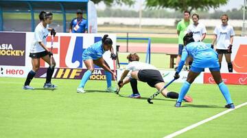 மகளிர் ஹாக்கி உலகக்கோப்பை தகுதிச் சுற்றில் தாய்லாந்தை வீழ்த்தியது இந்தியா