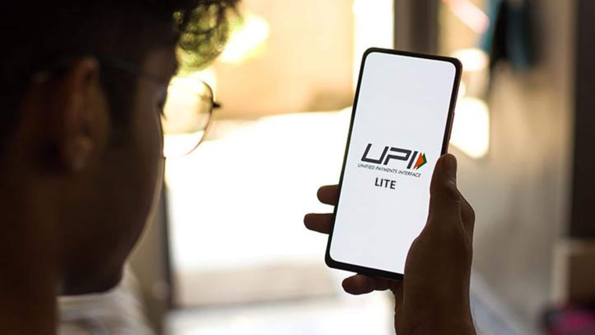 UPI Liteக்கான பரிவர்த்தனை வரம்பு ₹1,000 ஆக உயர்த்தப்பட்டுள்ளது 