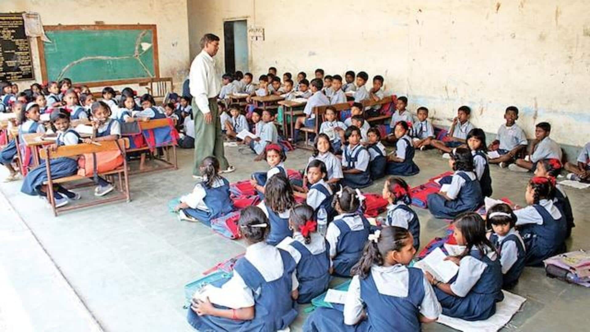 1L-க்கு மேற்பட்ட பள்ளிகளில் ஒரே ஒரு ஆசிரியர் மட்டுமே உள்ளார்: நிதி ஆயோக்