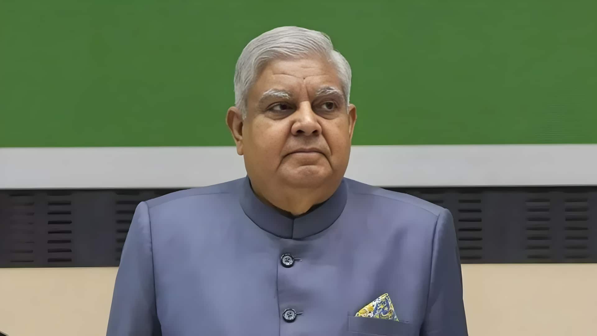 முன்னாள் VP ஜக்தீப் தன்கர் இரண்டு முறை சுயநினைவை இழந்ததால் மருத்துவமனையில் அனுமதி