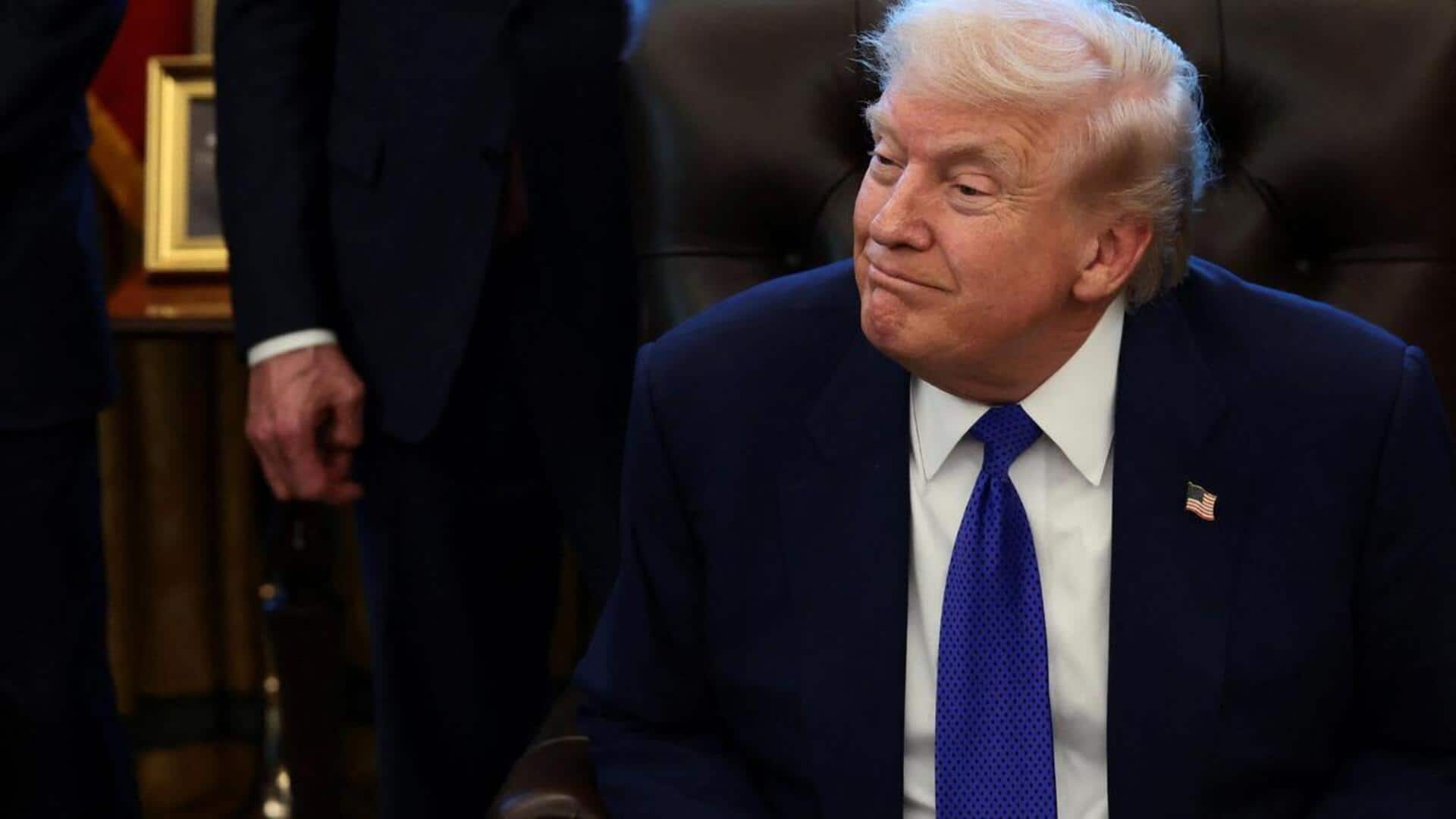 அமெரிக்க இறக்குமதி பொருட்களுக்கு இந்தியா வரி விதிக்காது என டிரம்ப் அறிவித்தார்