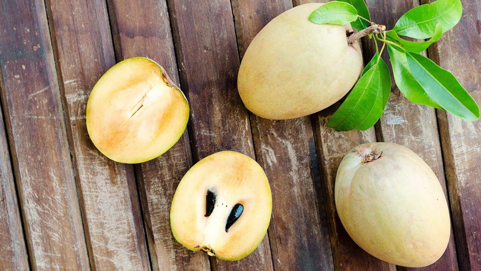 சப்போட்டா : ஊட்டச்சத்துக்களும் ஆரோக்கிய நன்மைகளும்!