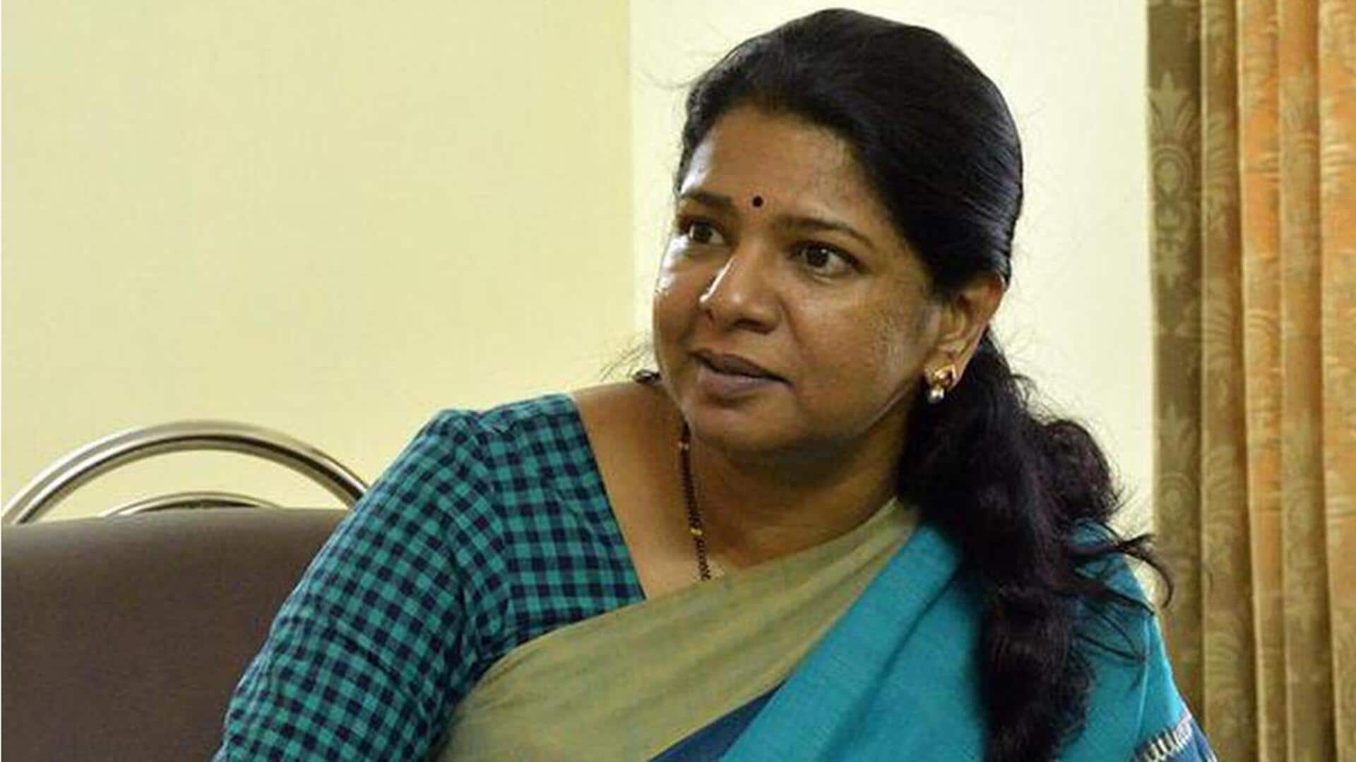 தவெக அமைச்சர் கீர்த்தனாவுக்கு ஆதரவாகக் களம் இறங்கிய திமுக எம்பி கனிமொழி எம்பி: சொந்த கட்சியினருக்கு குட்டு