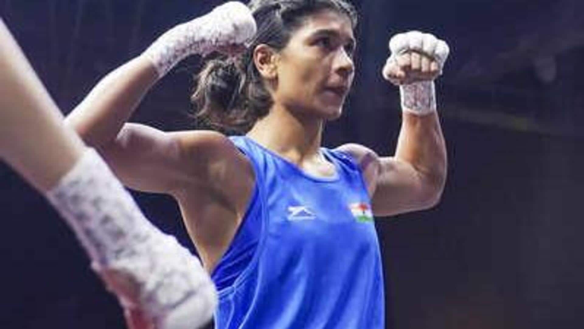 குத்துச்சண்டை உலகக் கோப்பையில் இந்தியாவின் நிகத் சரீன் தங்கம் வென்றார்