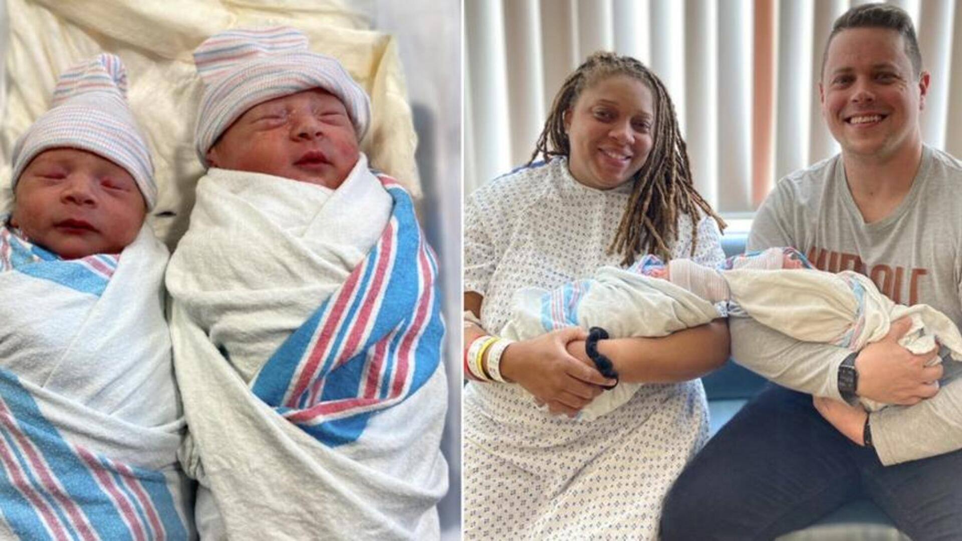 இரண்டு வெவ்வேறு ஆண்டுகளில் பிறந்த இரட்டையர்கள்- அமெரிக்காவில் சுவாரஸ்யம்