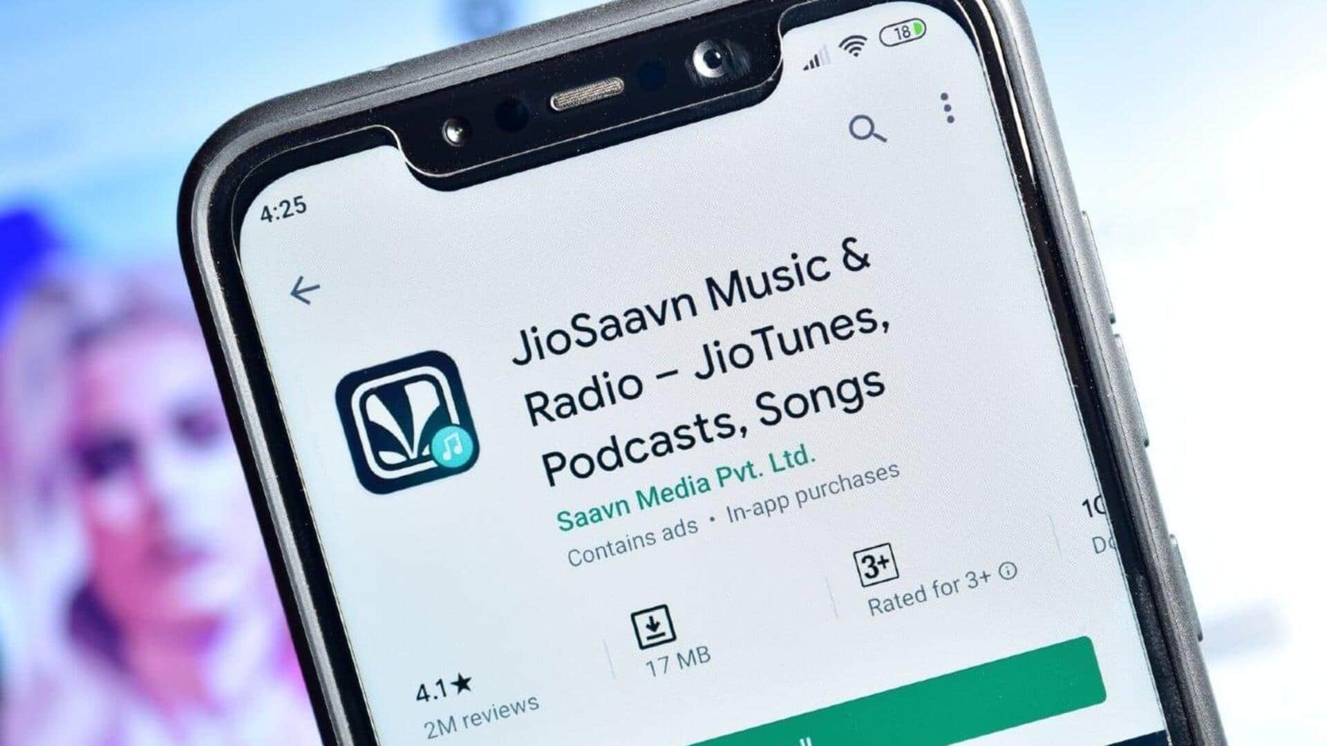 JioSaavn 500 மில்லியன் டவுன்லோட்களை எட்டிய முதல் இந்திய இசை App-பாக மாறியுள்ளது