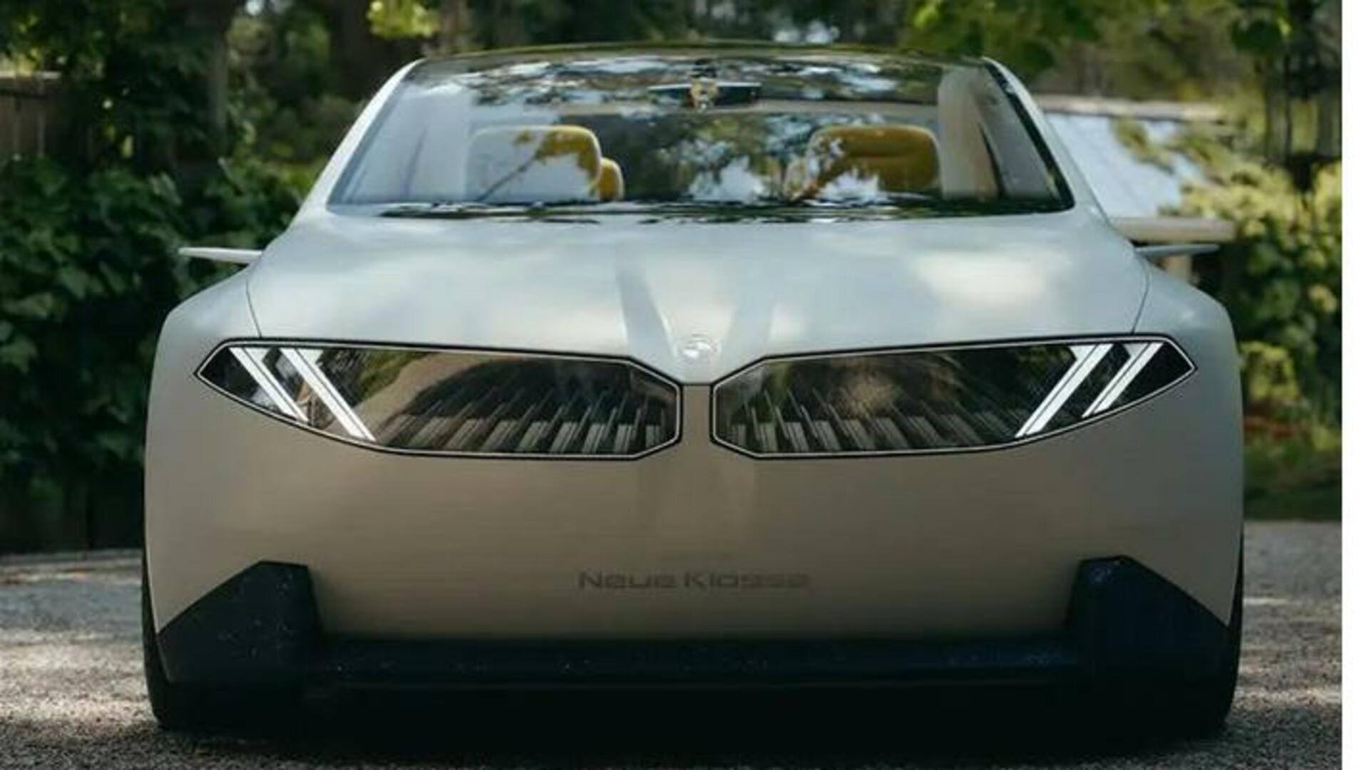 புதிய 'நியூ கிளாஸ்' எலெக்ட்ரிக் கான்செப்ட் காரை அறிமுகப்படுத்தியிருக்கும் BMW