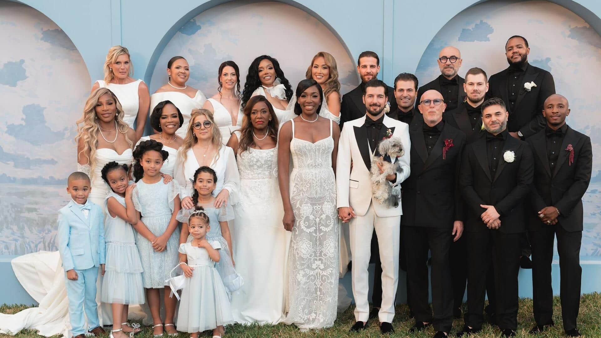 டென்னிஸ் ஜாம்பவான் வீனஸ் வில்லியம்ஸ் ஆண்ட்ரியா பிரெட்டியை மணந்தார்