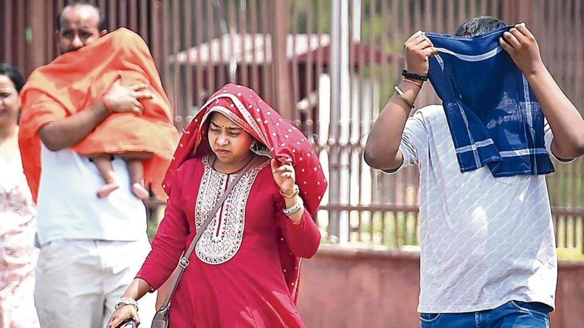 டெல்லியில் 2 ஆண்டுகளில் இல்லாத அளவுக்கு வெப்பமான காலை பொழுது பதிவானது