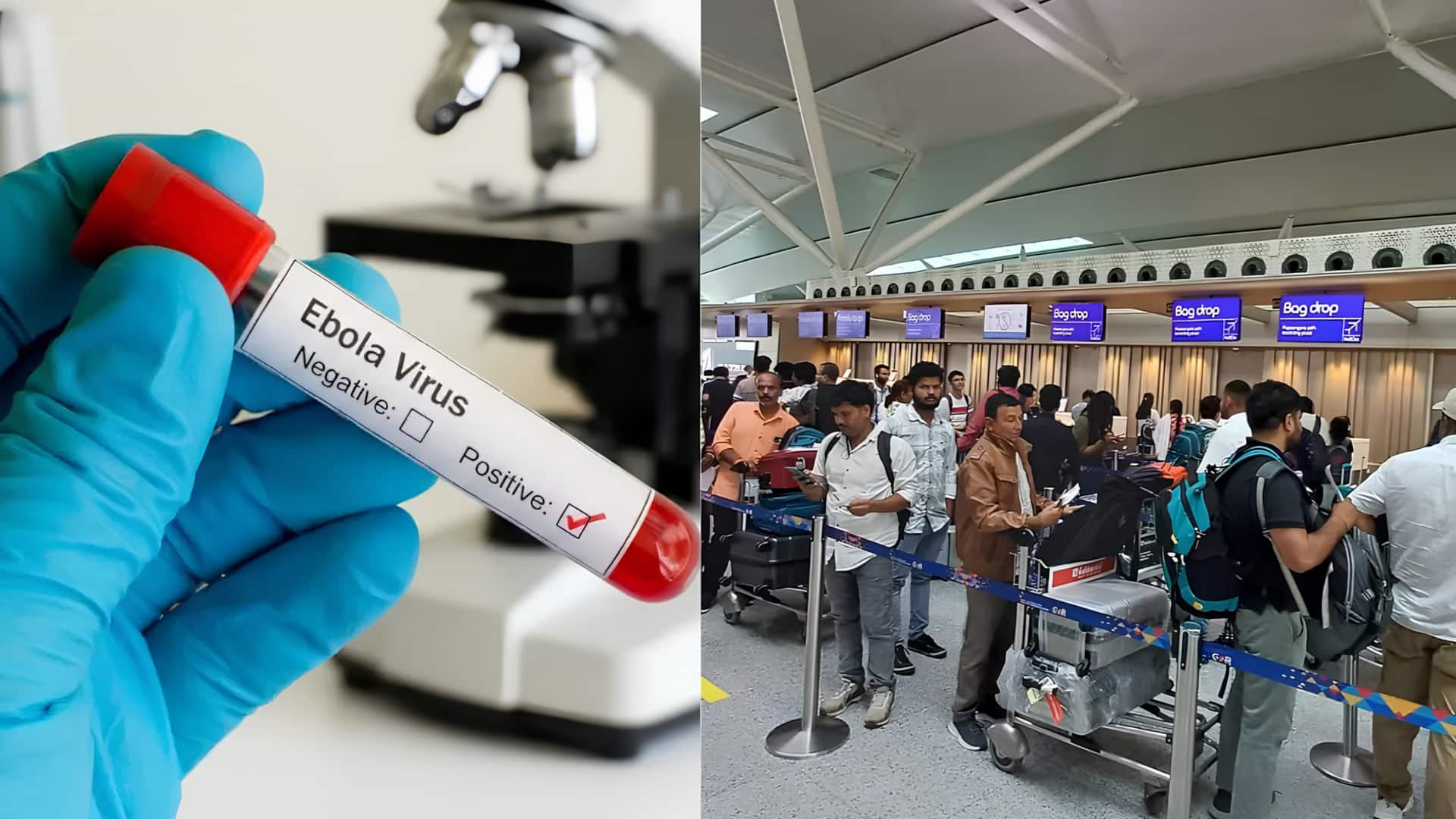எபோலா வைரஸ் பரவல்: சர்வதேசப் பயணிகளுக்கு டெல்லி இந்திரா காந்தி சர்வதேச விமான நிலையம் அவசர எச்சரிக்கை