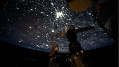 மின்விளக்குகளால் ஒளிரும் இந்தியாவின் இரவு நேர அழகை காட்சிப்படுத்திய சர்வதேச விண்வெளி நிலையம்