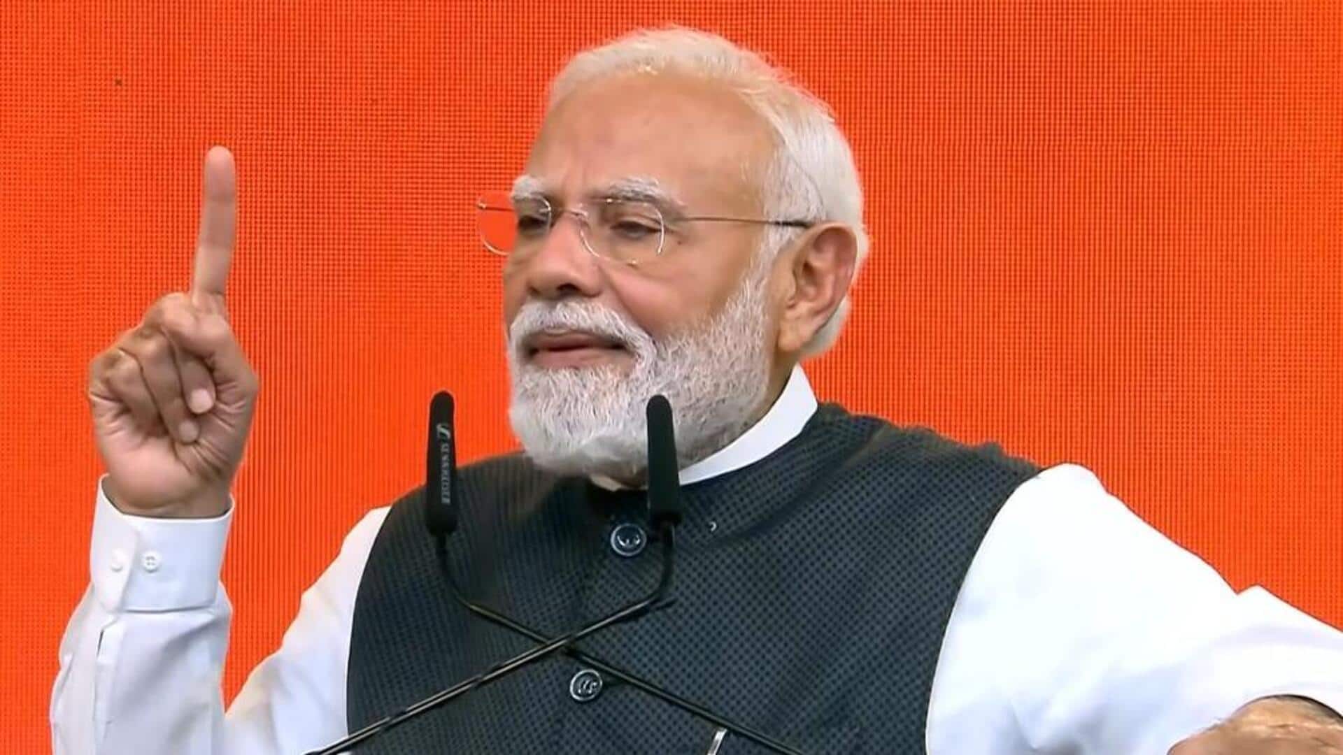 அரசுத் தலைவராக 25 ஆண்டுகள் நிறைவு: புது தில்லியில் பிரதமர் நரேந்திர மோடி நெகிழ்ச்சி உரை