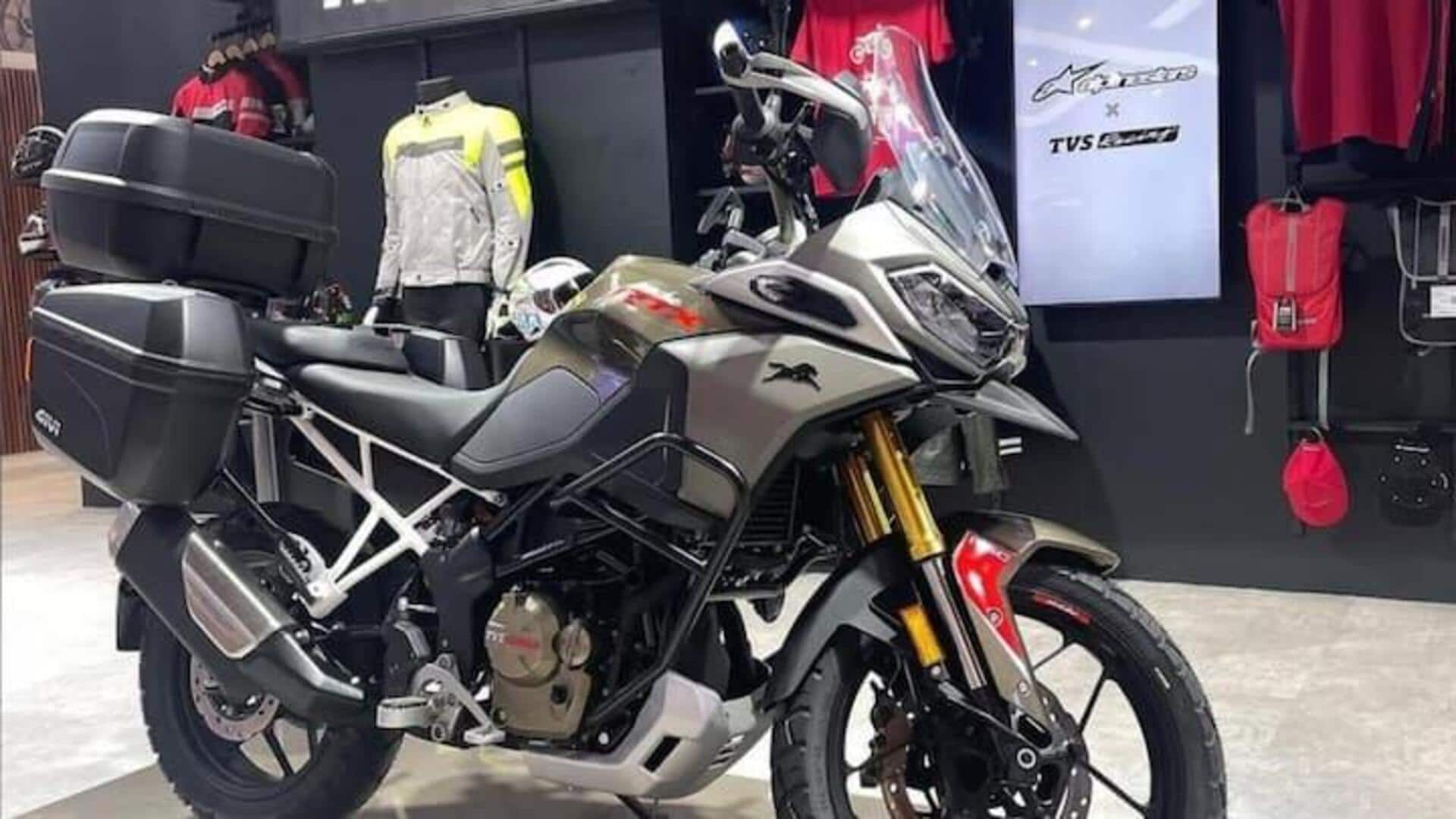 TVS நிறுவனத்தின் முதல் சாகச பைக் அடுத்த மாதம் இந்தியாவில் அறிமுகமாகிறது TVS நிறுவனத்தின் முதல் சாகச பைக் அடுத்த மாதம் இந்தியாவில் அறிமுகமாகிறது