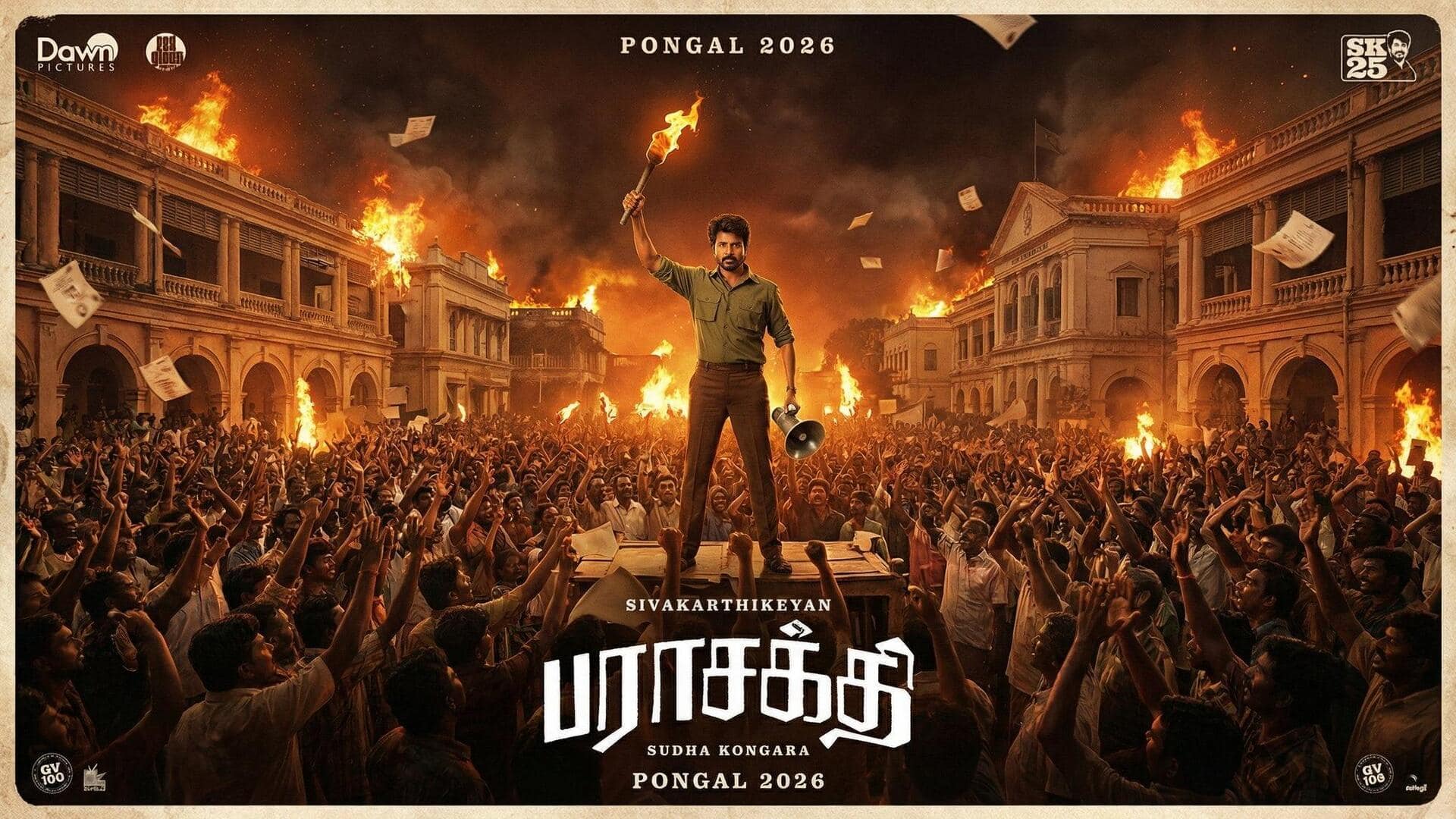 'பராசக்தி' படத்தில் அதிக காட்சிகளை நீக்க சென்சார் உத்தரவா? பட வெளியீட்டில் சிக்கலா?