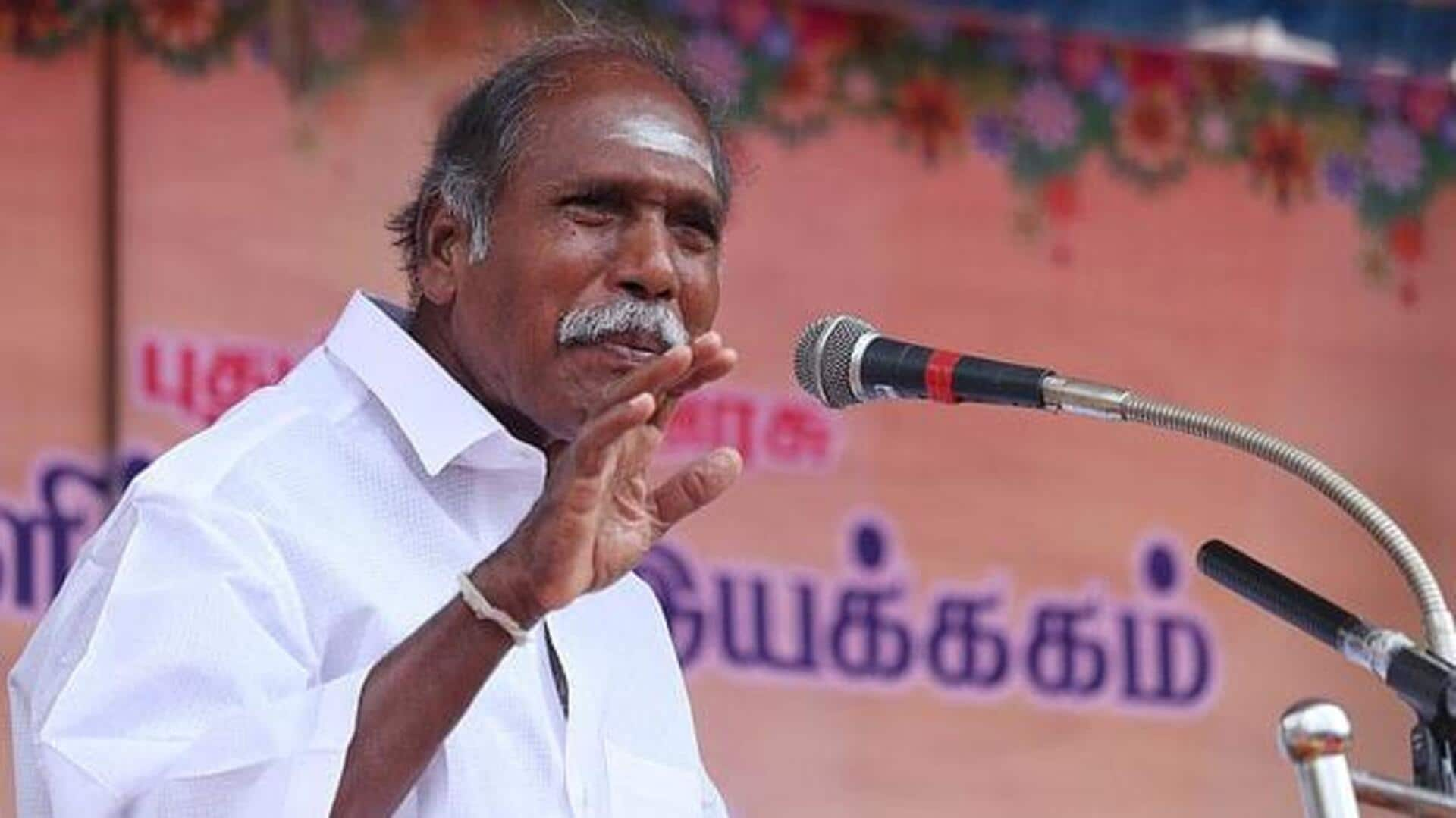 புதுச்சேரி கடைகள், நிறுவனங்கள் தமிழில் பெயர்களைக் குறிப்பிட வேண்டும்: முதல்வர் ரங்கசாமி 