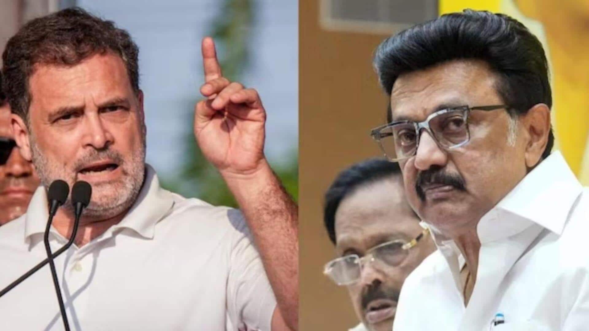 "திமுகவை முதுகில் குத்திய காங்கிரஸ்": ராகுல் காந்தியை 'முதிர்ச்சியற்றவர்' என முரசொலி சாடல்
