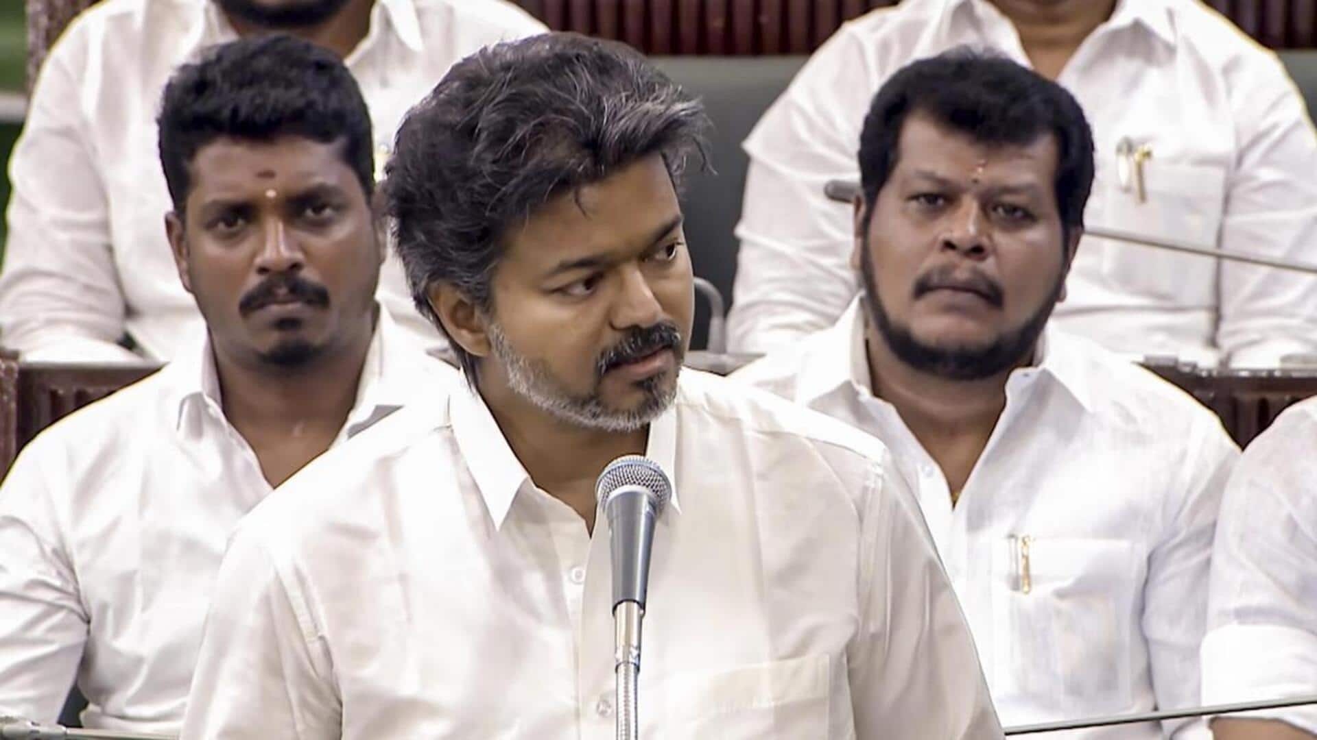 பெண்களுக்கான அரசியல் இடம் சலுகை அல்ல, உரிமை: சட்டப்பேரவையில் முதல்வர் ஜோசப் விஜய்
