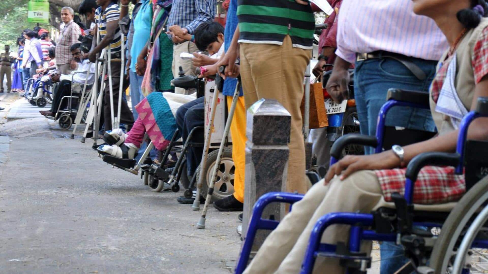 நாட்டின் 80% மாற்றுத்திறனாளிகளுக்கு மருத்துவ காப்பீடு இல்லை: ஆய்வறிக்கையில் அதிர்ச்சி தகவல்