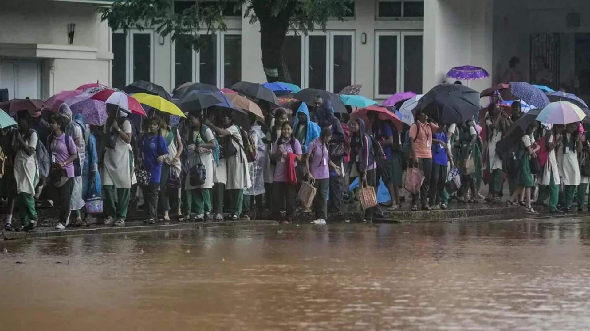 கனமழை காரணமாக சென்னை, திருவள்ளூரில் உள்ள பள்ளிகளுக்கு விடுமுறை அறிவிப்பு