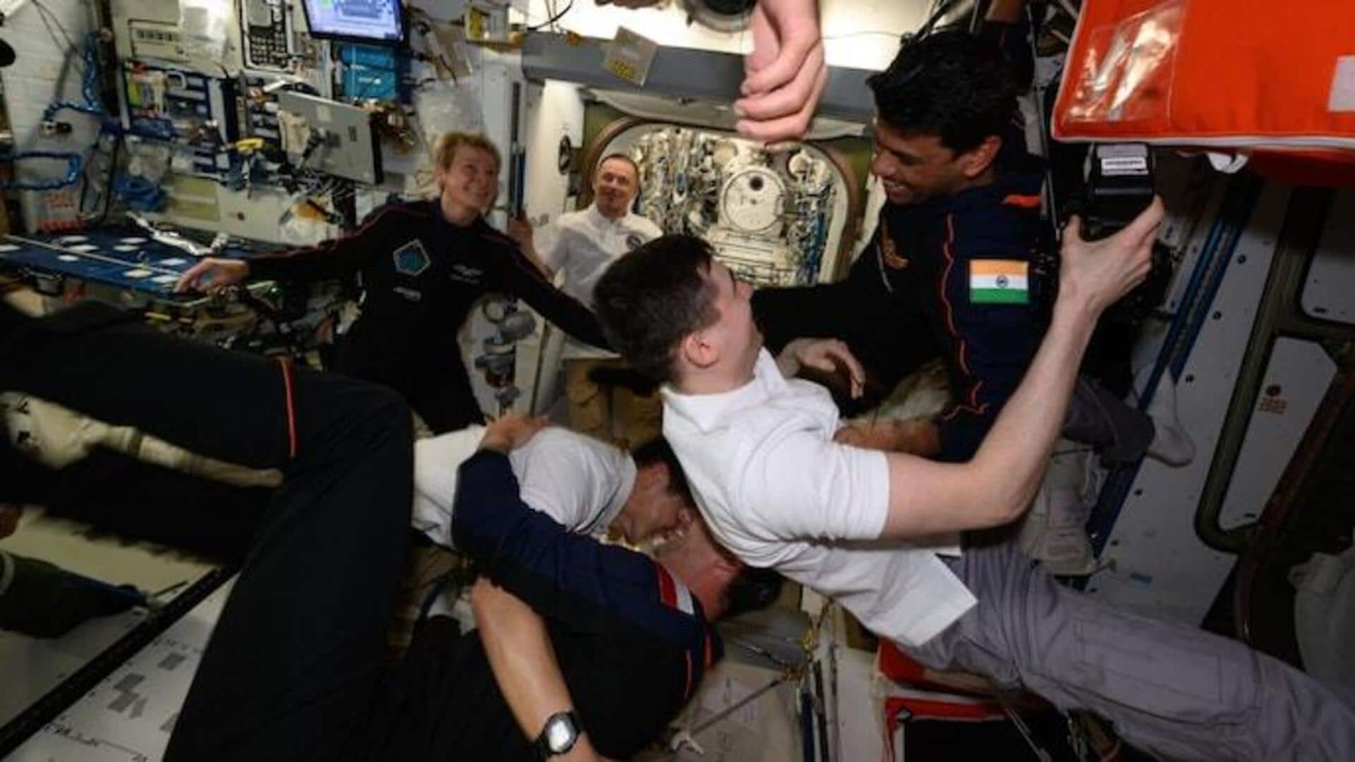 ISS-இல் விண்வெளி வீரர் சுபன்ஷு ஷுக்லா 100 முறை பூமியை சுற்றி வந்துள்ளார் ISS-இல் விண்வெளி வீரர் சுபன்ஷு ஷுக்லா 100 முறை பூமியை சுற்றி வந்துள்ளார்