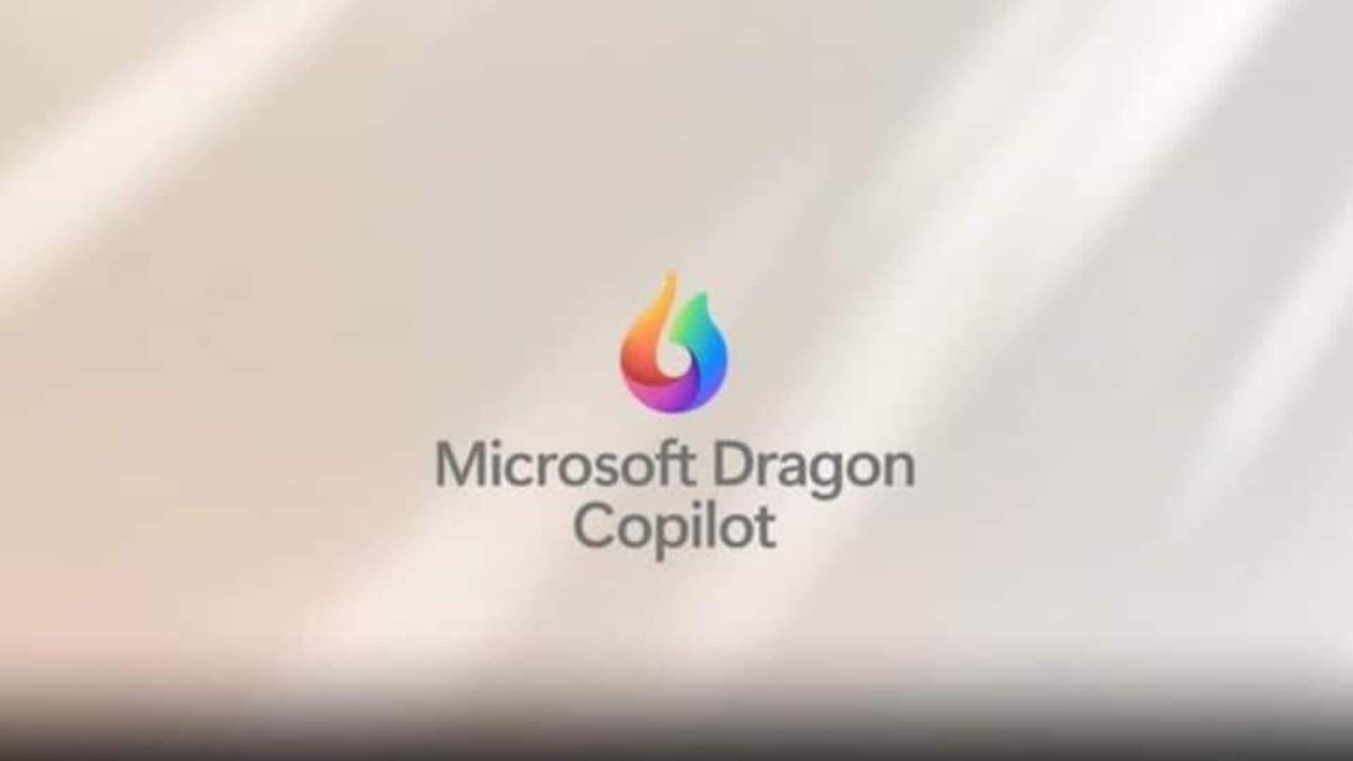 சுகாதாரத் துறைக்கான சூப்பர் AI உதவியாளர் Dragon Copilot-ஐ வெளியிட்டது மைக்ரோசாஃப்ட்