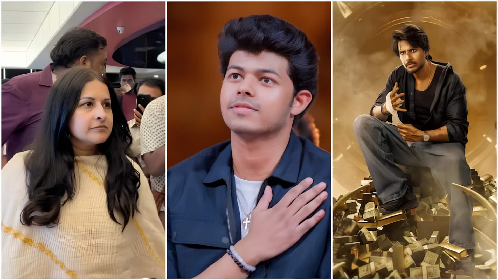 'மகன் சஞ்சயின் முதல் படம்!' கமலா திரையரங்கில் சிக்மா பார்த்த தாய் சங்கீதா, தங்கை திவ்யா; உற்சாக வீடியோ