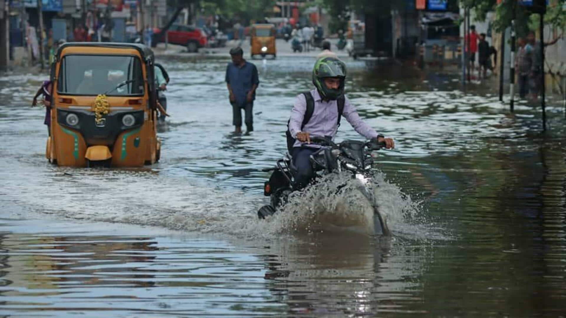 வங்கக்கடலில் உருவாகியுள்ள காற்றழுத்த தாழ்வு நிலை: அடுத்த 5 நாட்களுக்கு தமிழகத்தில் மழை