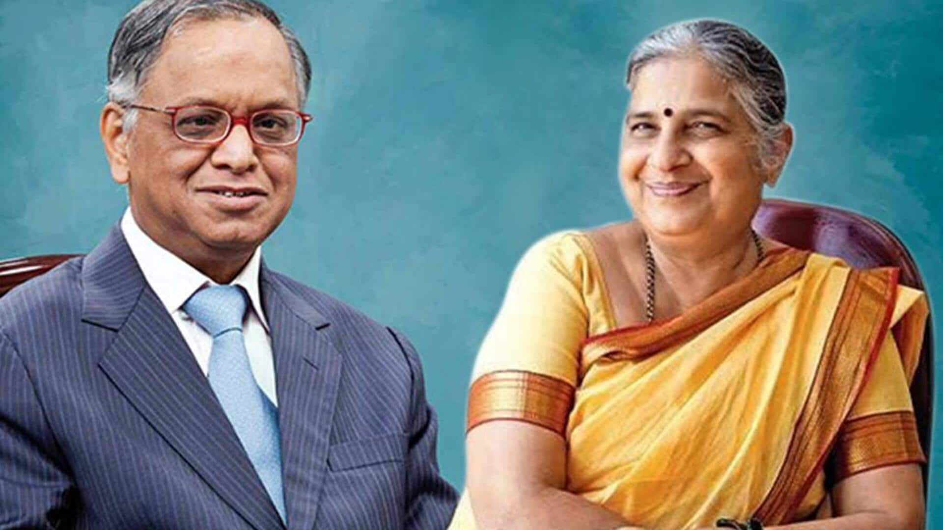 கர்நாடக சாதி கணக்கெடுப்பை நாராயண மூர்த்தி, சுதா புறக்கணித்தனர்; ஏன்? கர்நாடக சாதி கணக்கெடுப்பை நாராயண மூர்த்தி, சுதா புறக்கணித்தனர்; ஏன்?
