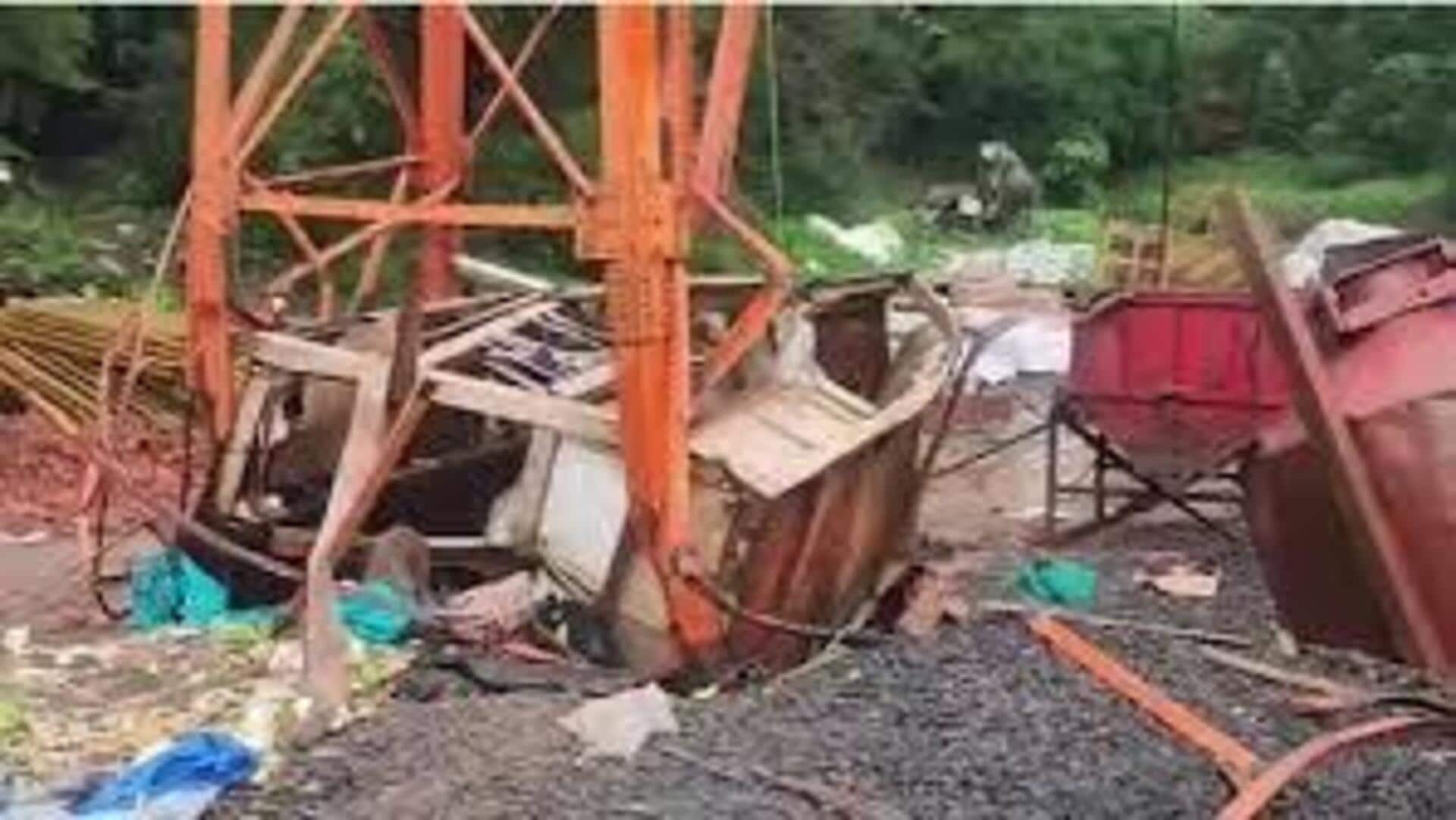 குஜராத்தின் பிரபல சக்தி பீட சரக்கு ரோப்வே அறுந்து விழுந்ததில் ஆறு பேர் பலி குஜராத்தின் பிரபல சக்தி பீட சரக்கு ரோப்வே அறுந்து விழுந்ததில் ஆறு பேர் பலி
