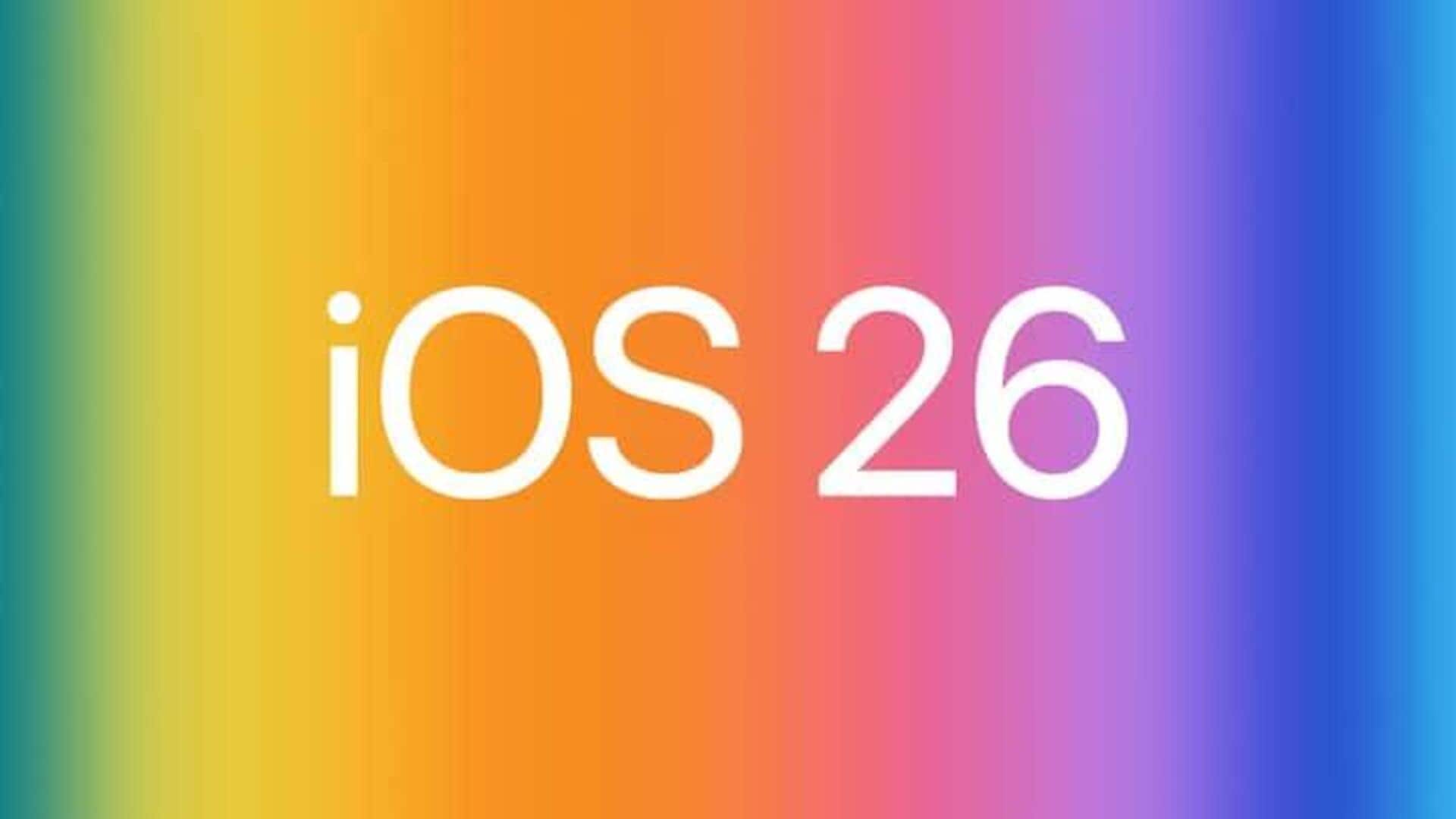 WWDC 2025: ஆப்பிள் ஓஎஸ் பெயரிடும் முறையில் மாற்றம்; இனி ஆண்டு அடிப்படையில் ஓஎஸ் வெர்ஷன் வெளியாகும் WWDC 2025: ஆப்பிள் ஓஎஸ் பெயரிடும் முறையில் மாற்றம்; இனி ஆண்டு அடிப்படையில் ஓஎஸ் வெர்ஷன் வெளியாகும்