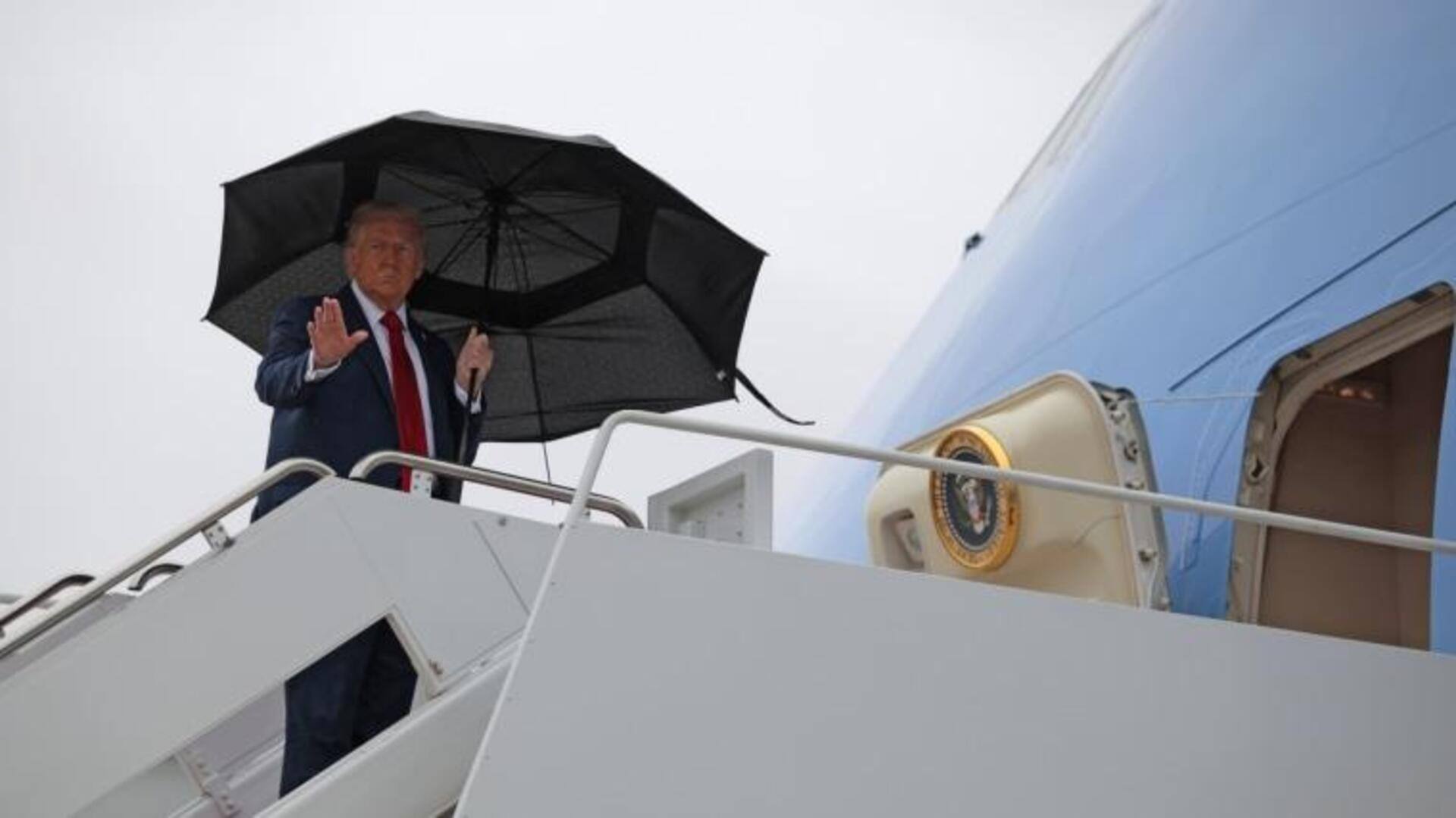 காசா போர் முடிந்தது: இஸ்ரேலுக்கு புறப்பட்டார் அதிபர் டொனால்ட் டிரம்ப்