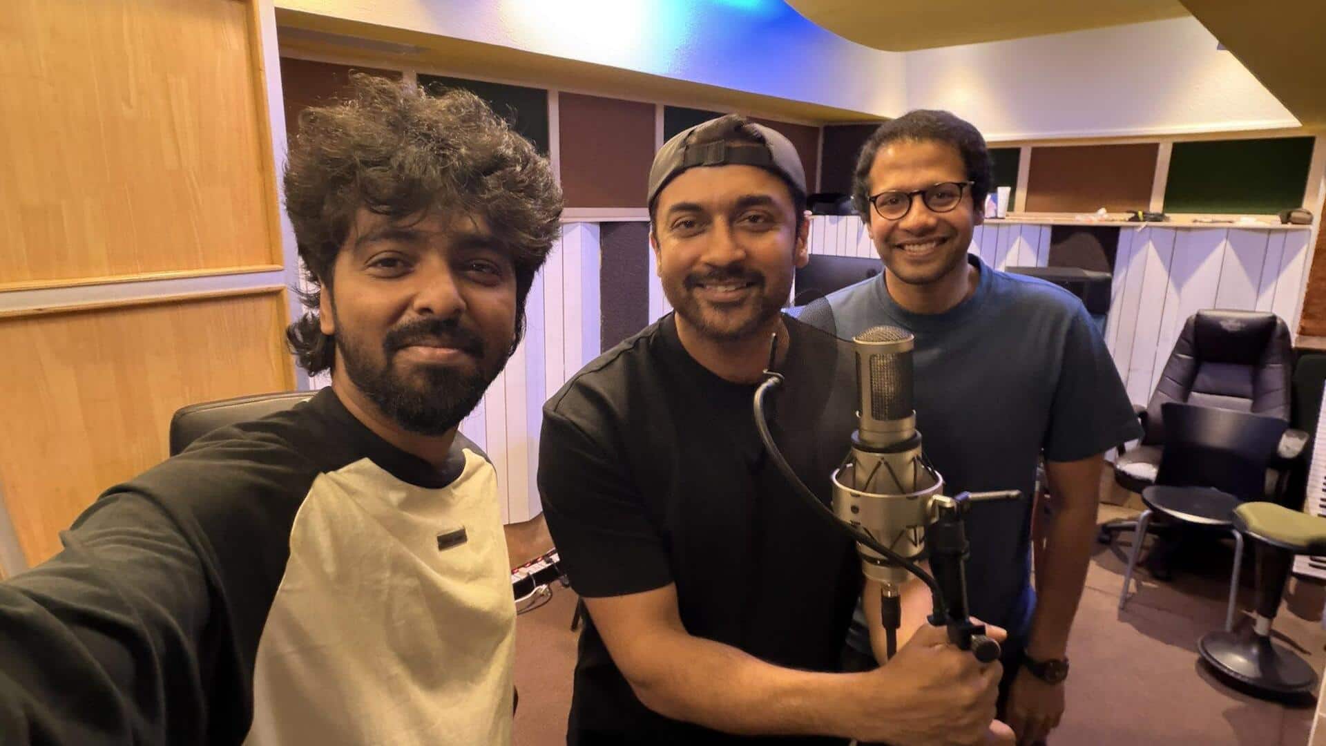'விஸ்வநாத் & சன்ஸ்' படத்தில் பாடகராகும் நடிகர் சூர்யா