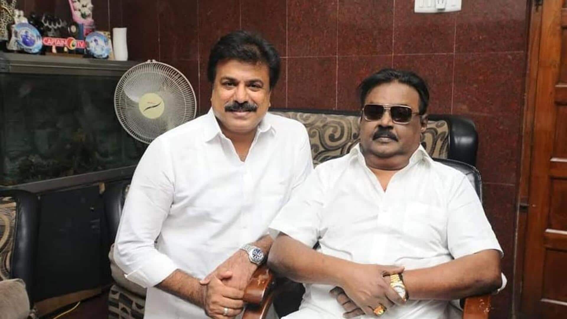 மாநிலங்களவை தேர்தல்: தேமுதிக வேட்பாளராக டெல்லி செல்கிறார் எல்.கே. சுதீஷ்