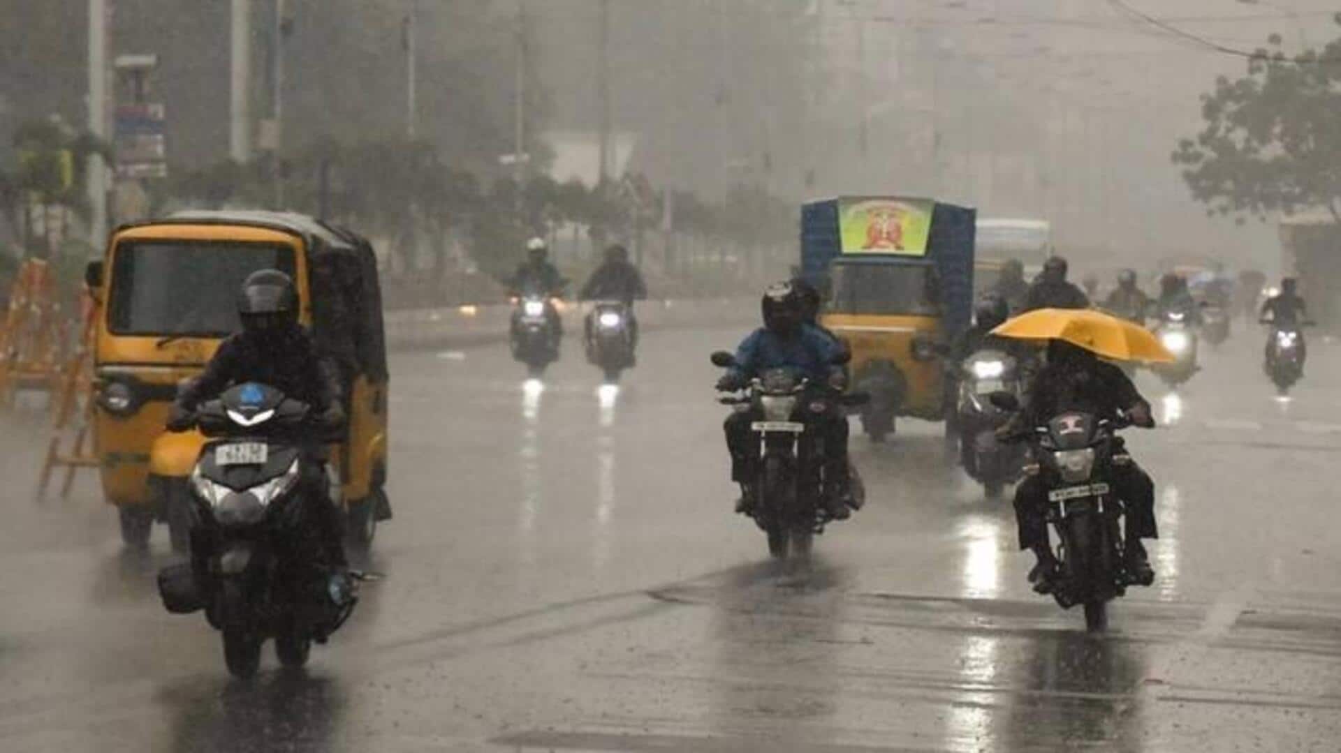 2 தமிழக மாவட்டங்களுக்கு கனமழை எச்சரிக்கை 