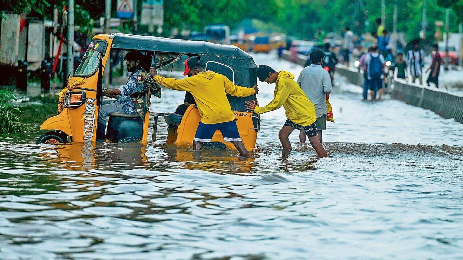 வங்கக்கடலில் உருவானது காற்றழுத்த தாழ்வு பகுதி! அடுத்த 4 நாட்களுக்கு சென்னை உள்ளிட்ட பகுதிகளில் கனமழை