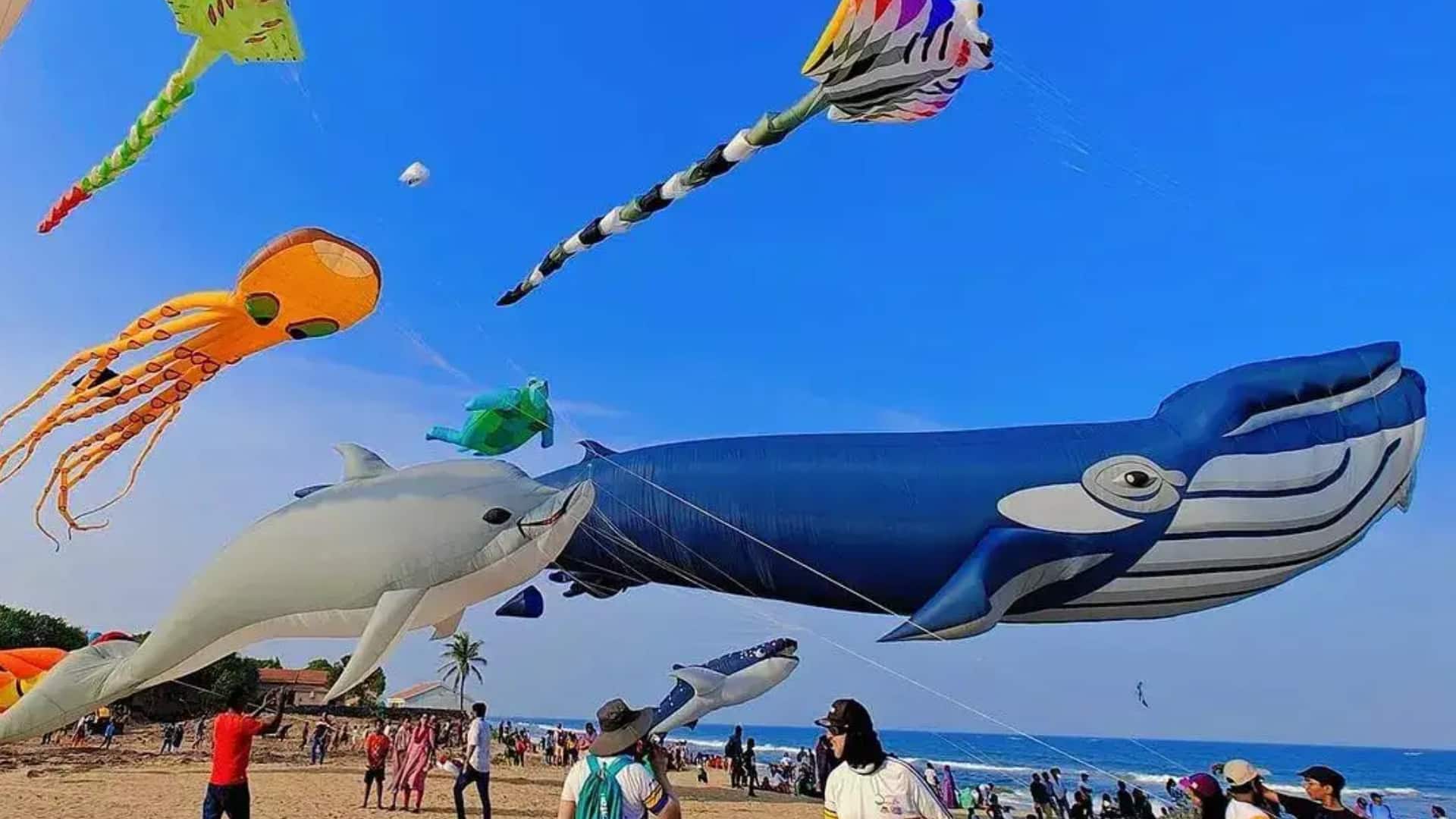 சுதந்திர தின விடுமுறைக்கு மாமல்லபுரத்தில் பிரம்மாண்ட காத்தாடி திருவிழா: அனுமதி முற்றிலும் இலவசம்