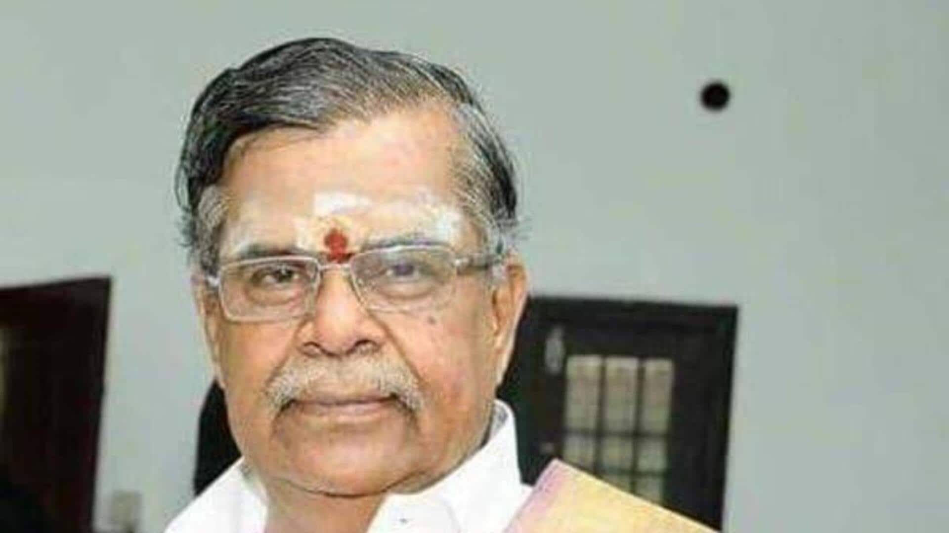 நாகாலாந்து ஆளுநரும் முன்னாள் பாஜக தலைவருமான இல.கணேசன் உடல்நலக் குறைவால் காலமானார்