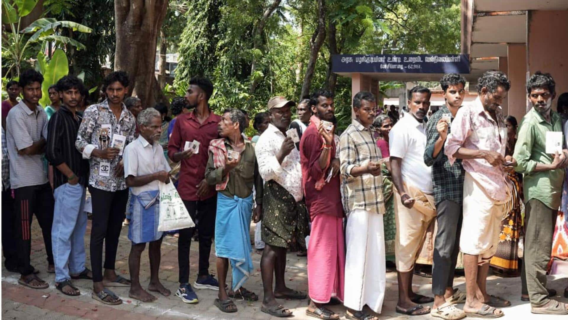 மதுராந்தகம், தாராபுரம் சட்டமன்ற இடைத்தேர்தல்: விறுவிறுப்பாக நடைபெற்று வரும் வாக்குப்பதிவு
