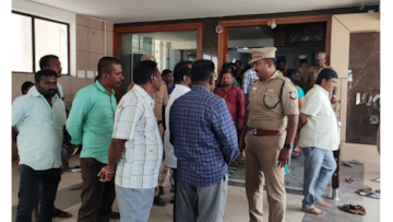 திண்டுக்கல்லில் நர்சிங் மாணவி கல்லூரியின் 3ம் மாடியிலிருந்து குதித்து தற்கொலை முயற்சி