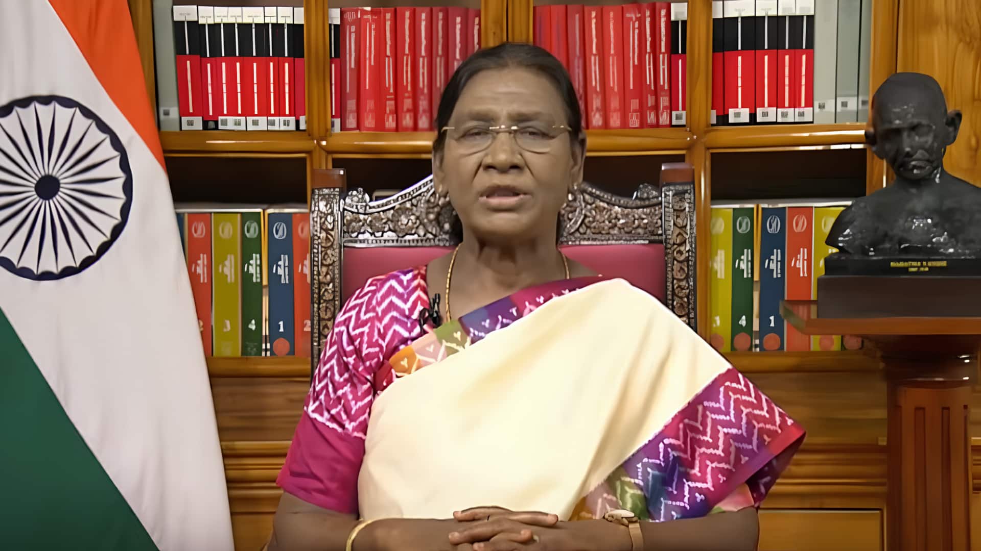 பயங்கரவாதத்திற்குத் துல்லியமான பதிலடி! 80வது சுதந்திர தின உரையில் குடியரசுத் தலைவர் திரௌபதி முர்மு உரை