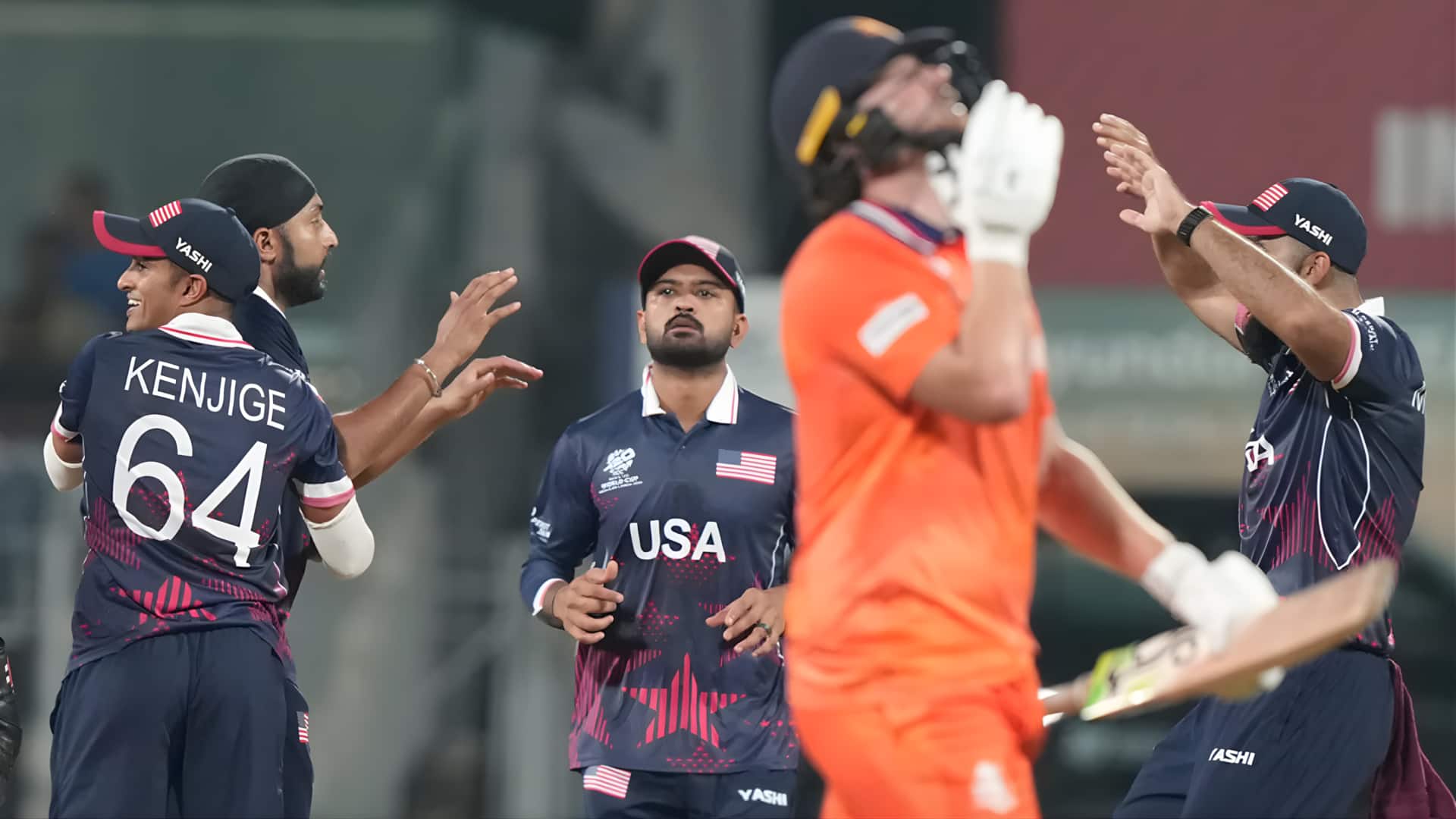 டி20 உலகக்கோப்பை 2026: நெதர்லாந்தை வீழ்த்தி அமெரிக்கா அபார வெற்றி