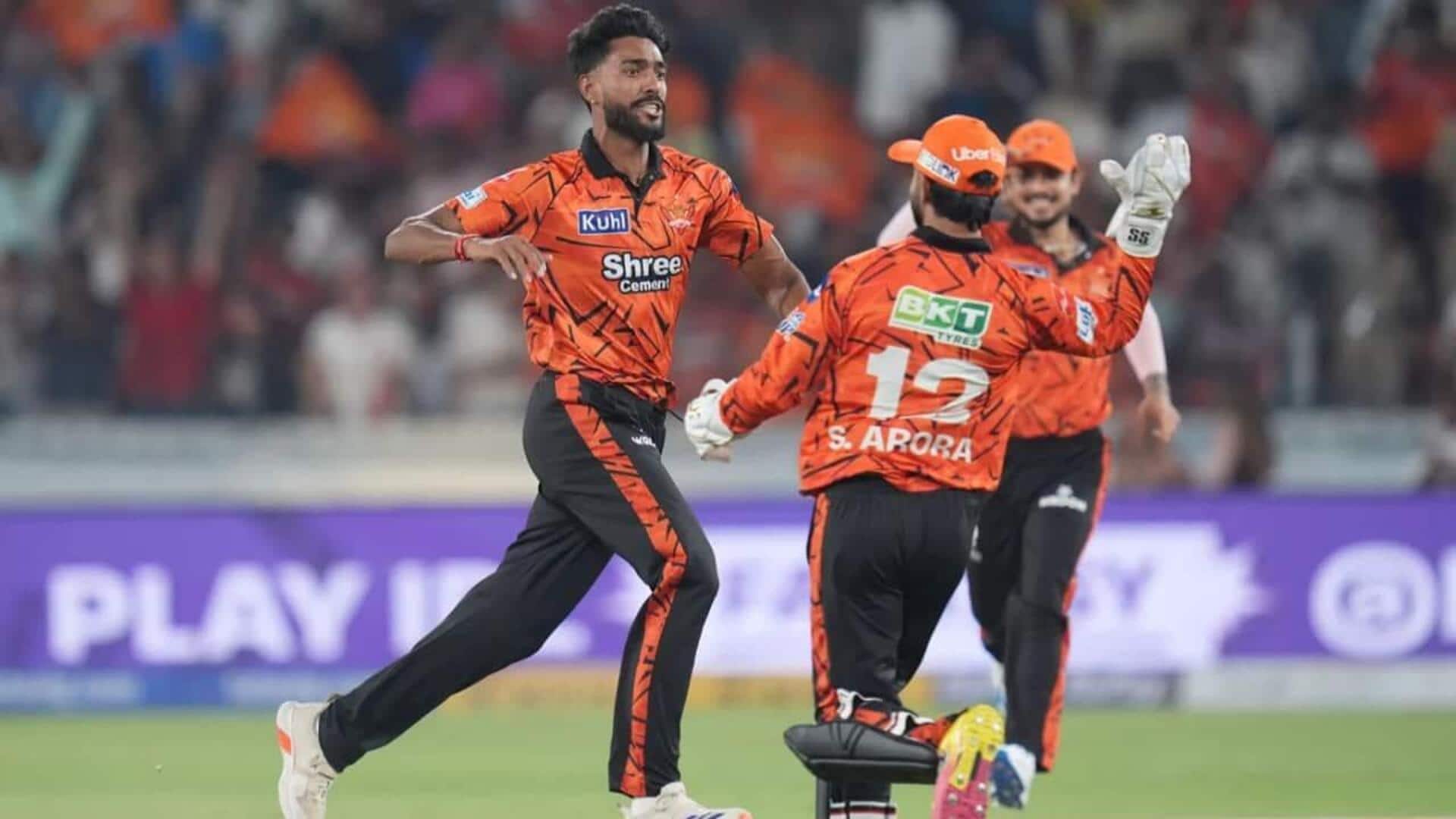 SRH அணியின் பிரஃபுல் ஹிங்கே, சாகிபின் அதிரடியால் RR அணி துவம்சம்