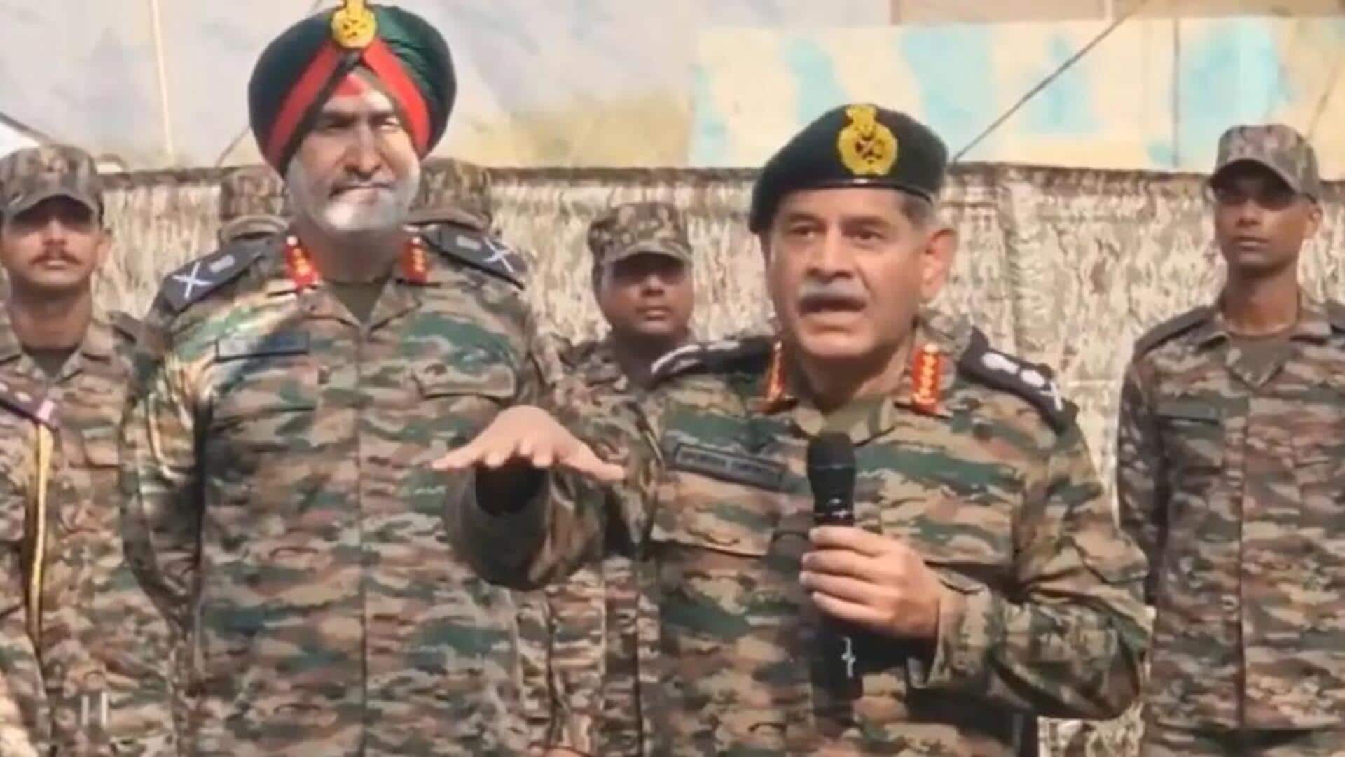 பயங்கரவாதத்தை நிறுத்தாவிட்டால் புவியியல் மாற்றம் உறுதி: பாகிஸ்தானுக்கு இந்திய ராணுவ தளபதி கடும் எச்சரிக்கை