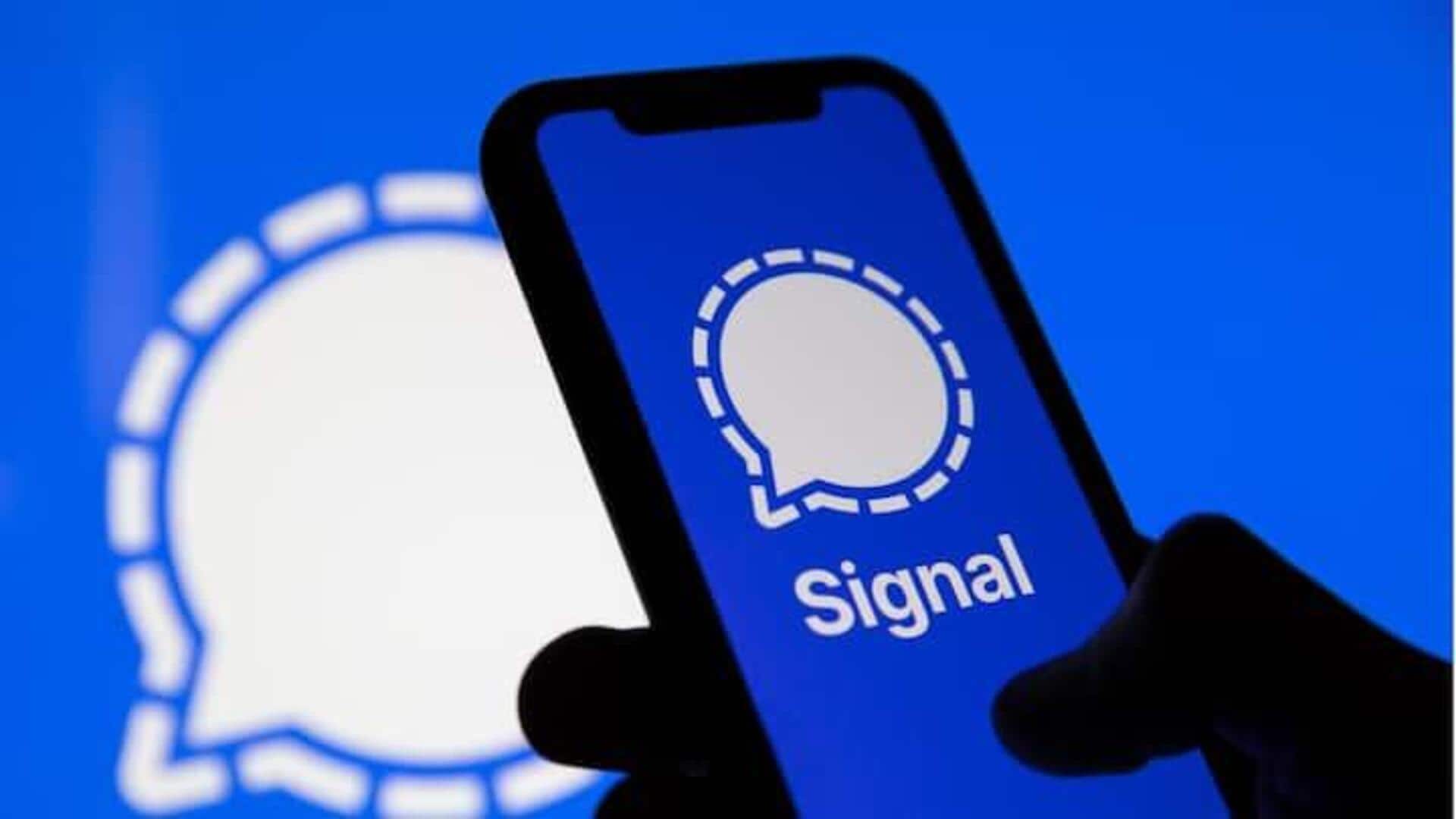 Signal இப்போது உங்கள் சாட்களை இலவசமாக backup செய்ய அனுமதிக்கிறது